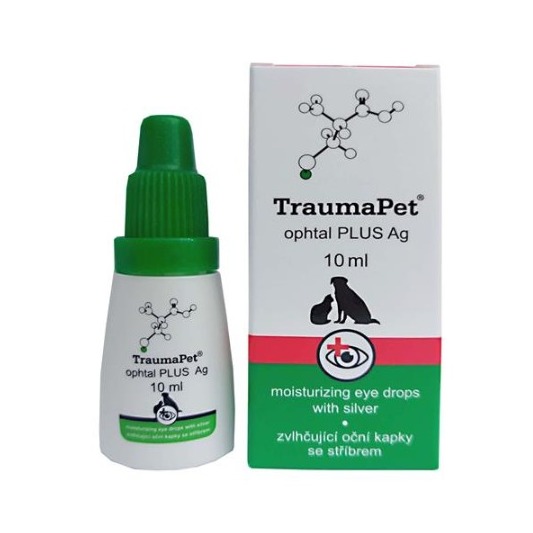 TraumaPet ophtal PLUS Ag očné kvapky 10 ml